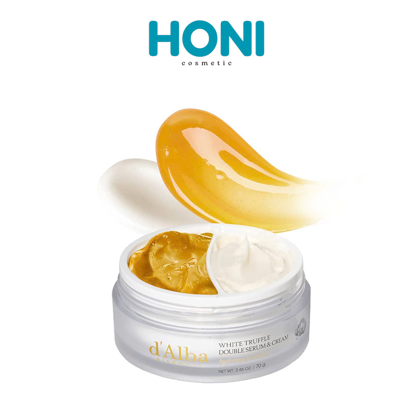 Kem Dưỡng Dalba 2 Ngăn Nấm Truffle Trắng Dalba Cấp Ẩm Sâu Và Tăng Độ Đàn Hồi Da 70G - DDFACE204