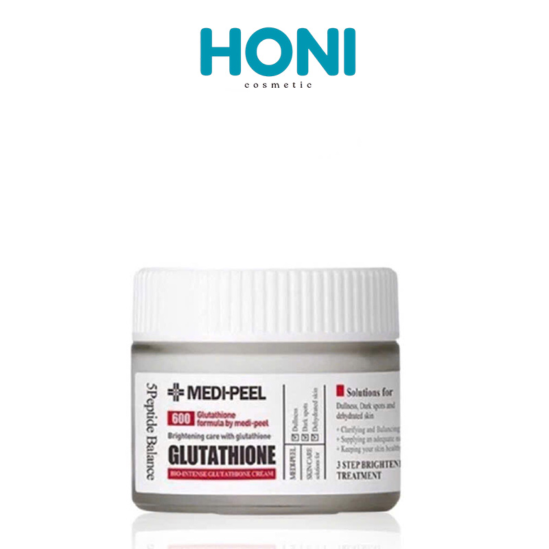 Kem Face Medi Peel Glutathione 600 White Cream Dưỡng Sáng Da, Mờ Nám, Chống Lão Hóa 50g - DDFACE167
