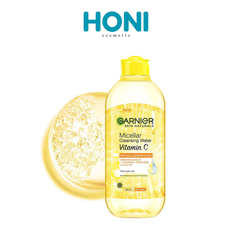 Nước Tẩy Trang Garnier 400Ml Vitamin C Làm Sáng Da - Vàng - LSDM70