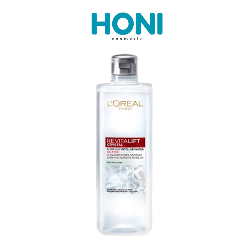 Nước Tẩy Trang Loreal Paris 400ML Làm Sạch Sâu Cho Da Dầu - Trắng - LSDM76