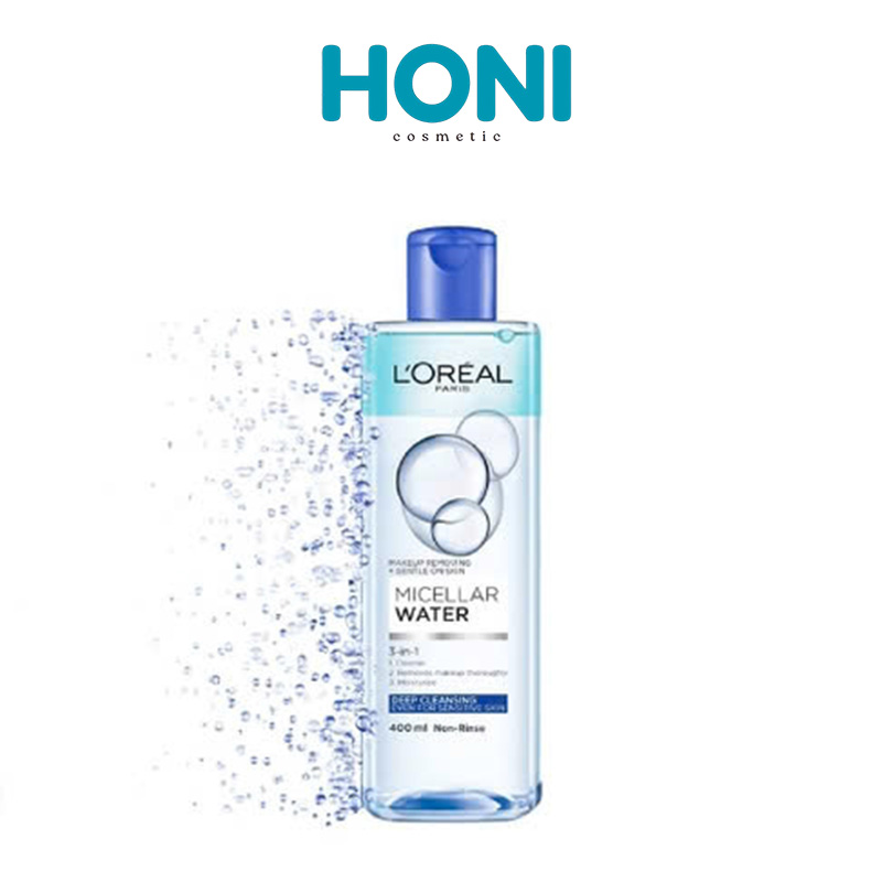 Nước Tẩy Trang Loreal Paris 400ML Làm Sạch Sâu Trang Điểm - Xanh Dầu - LSDM74