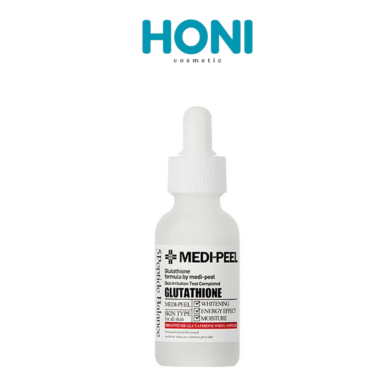 Tinh chất Medi Peel Bio Intense Glutathione Ampoule Dưỡng Sáng, Mờ Nám, Cải Thiện Làn Da 30ml - DDFACE171