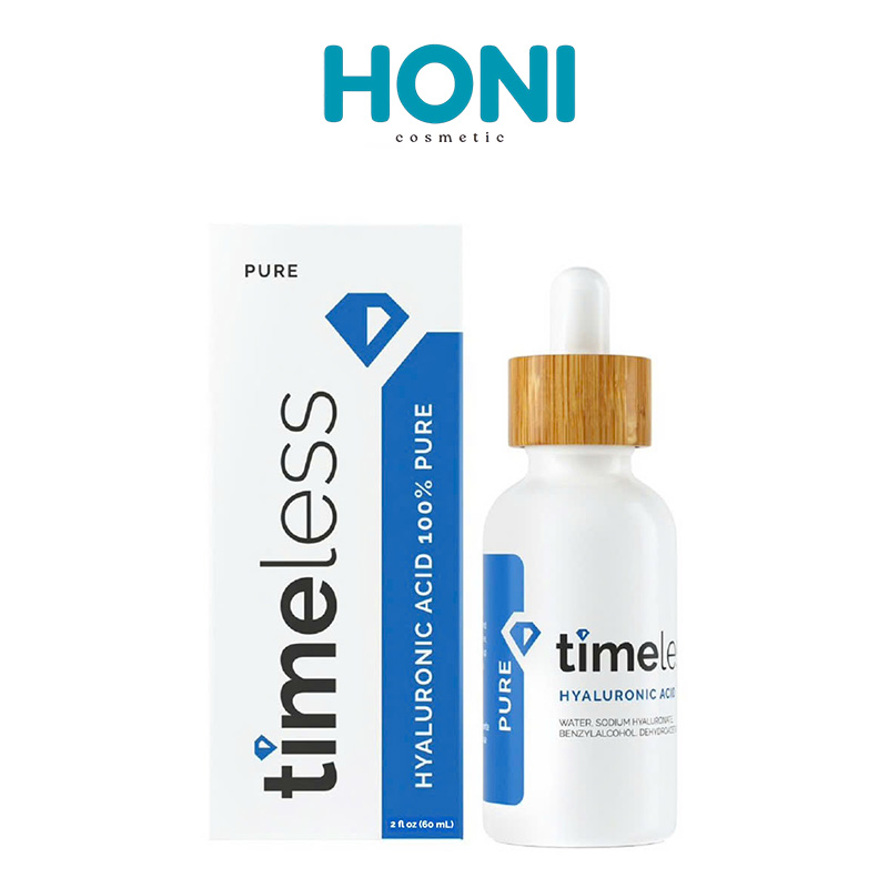 Serum Timeless Hyaluronic Acid Cấp Nước, Dưỡng Ẩm Da 30Ml - DDFACE142