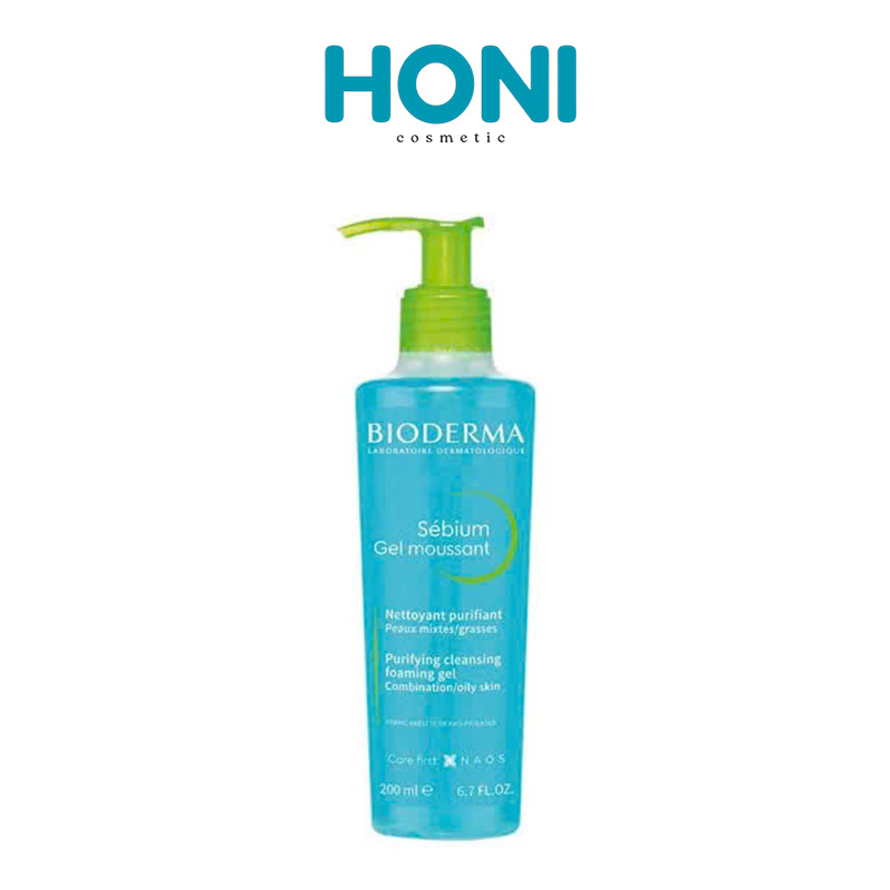 Sữa Rửa Mặt Bioderma Sebium Gel Moussant Kiểm Soát Dầu Và Làm Sạch Da 200ML - LSDM84