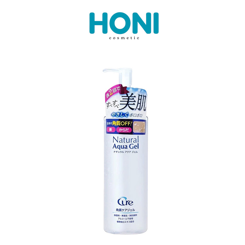 Tẩy Tế Bào Chết Curél Natural Aqua Gel Làm Sạch Nhẹ Nhàng, Dưỡng Ẩm Cho Da 250G - LSDM59