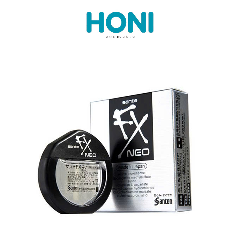 Nước Nhỏ Mắt Sante Fx Neo Giảm Mỏi Mắt, Sáng Mắt, Sảng Khoái 12Ml-0