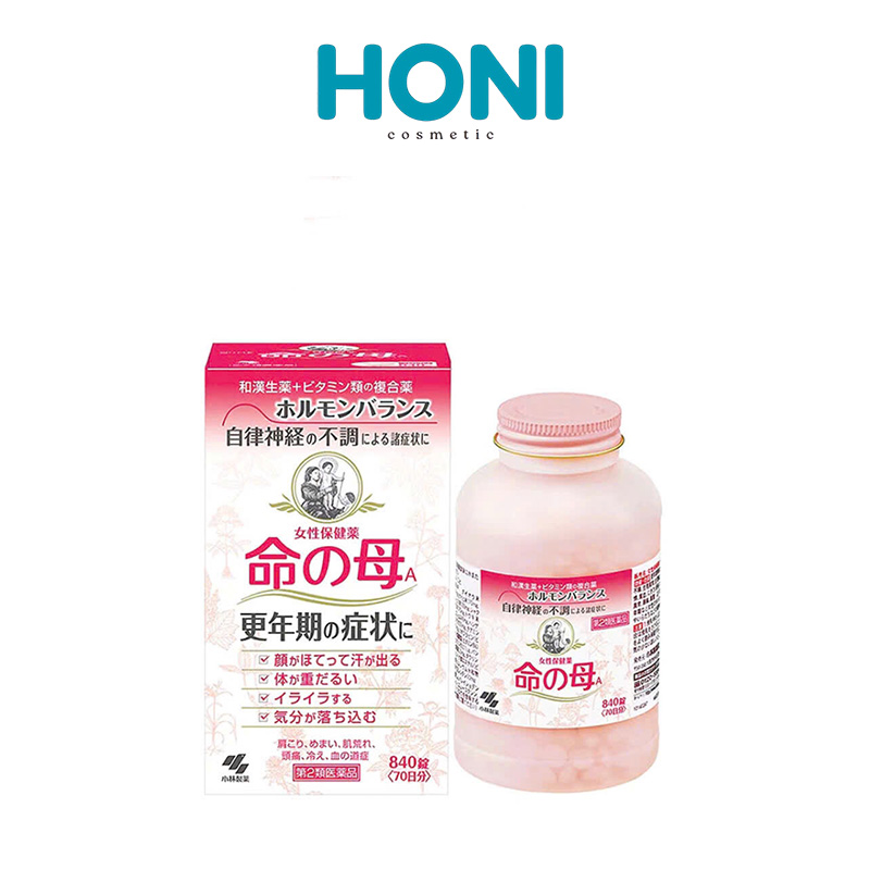 Viên Uống Tiền Mãn Kinh Kobayashi Giảm Các Triệu Chứng Tiền Mãn Kinh 840v - HTLĐ7