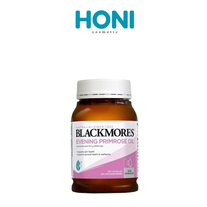 Viên Uống Blackmores Evening Primrose Oil Hỗ Trợ Làn Da Khỏe Mạnh, Dưỡng Ẩm Da 190 Viên - HTLĐ33