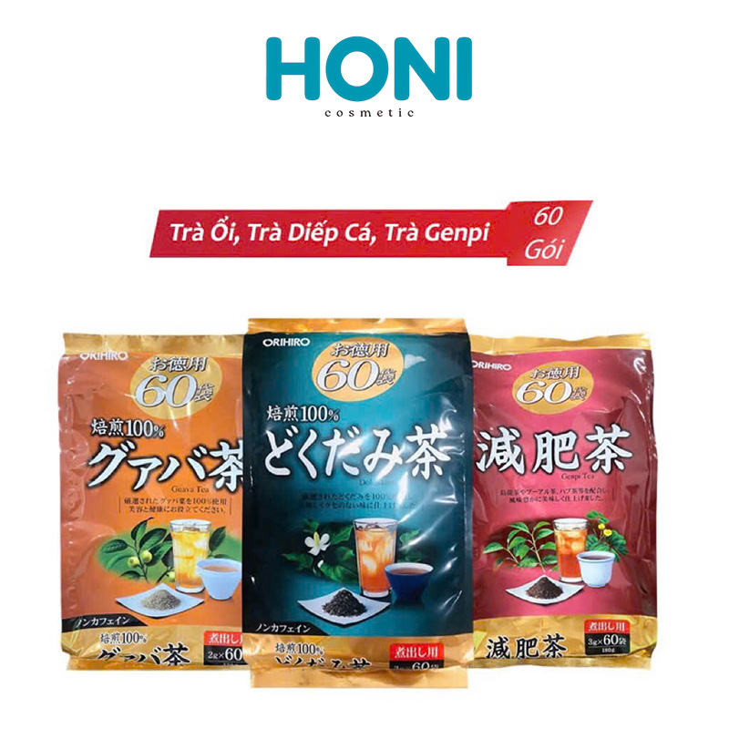 Trà Orihiro Giúp Giảm Cân, Mỡ Bụng 60 Gói/túi Ổi Tea - HTLĐ44