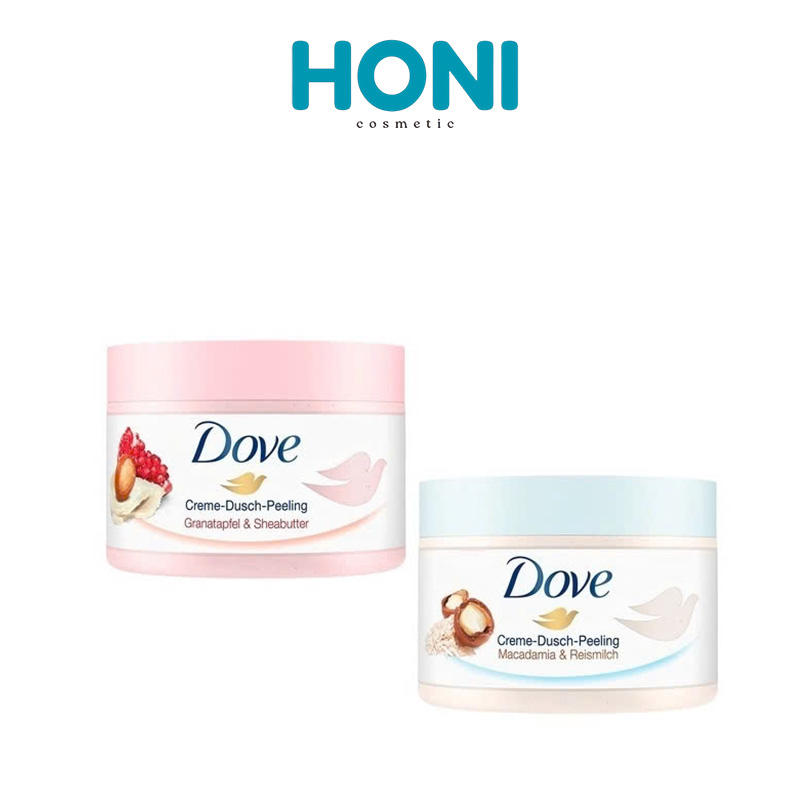Tẩy Tế Bào Chết Body Dove Macca - Sữa Gạo 225ml - CSBODY116