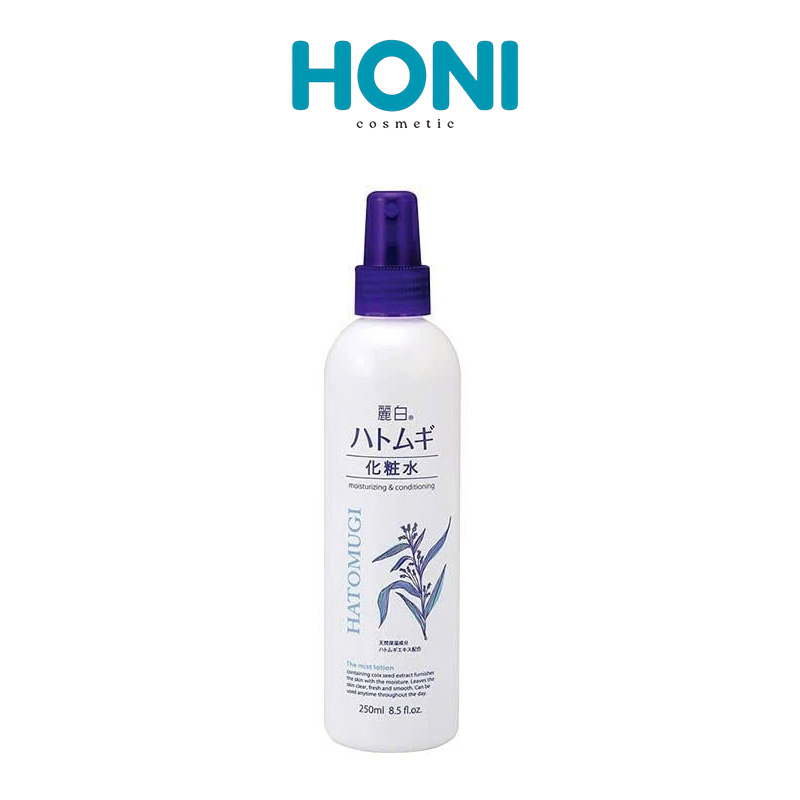 Xịt Khoáng Hatomugi Ý Dĩ Dưỡng Ẩm, Sáng Da 250Ml - DDFACE117